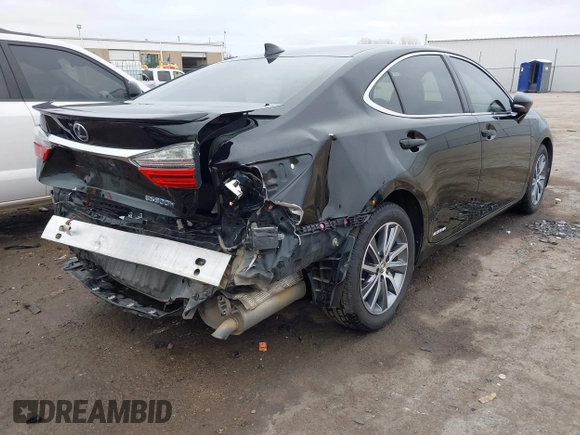 2017 Lexus ES 300h with VIN JTHBW1GG6H2153674, listed as a IAAI auction lot 41900609 with 133,180 mi miles and . Bid and sale history available at DreamBid. Image 4.