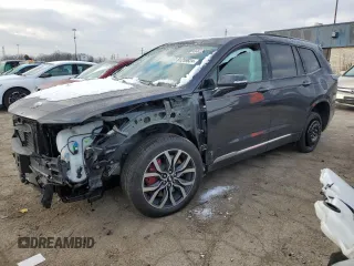 2022 Cadillac XT6 Sport with VIN 1GYKPGRS0NZ177677, listed as a Copart auction lot 81259824 with 13,935 mi miles and Clean Title. Bid and sale history available at carsss.com. Image 1.