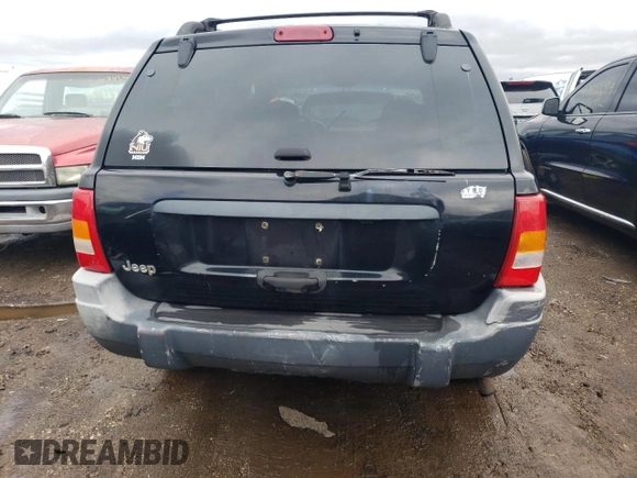 2000 Jeep Grand Cherokee Laredo with VIN 1J4GW48S7YC100739, listed as a Copart auction lot 89072965 with 150,333 mi miles and Salvage title. Bid and sale history available at DreamBid. Image 6.