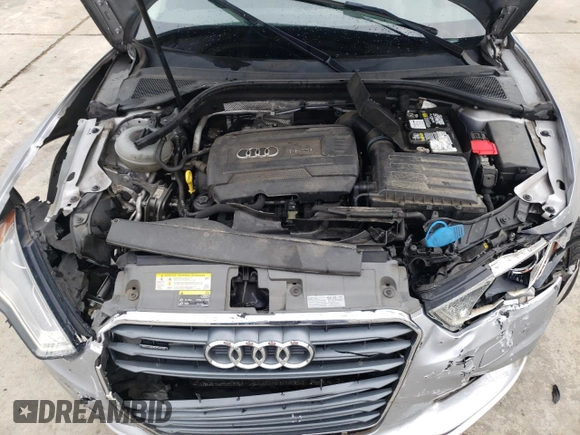 2015 Audi A3 2.0T Premium Plus with VIN WAUEFGFF8F1043462, listed as a Copart auction lot 65933493 with 0 mi miles. Bid and sale history available at carsss.com. Image 11.
