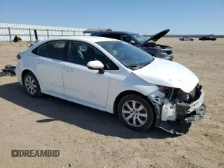 2021 Toyota Corolla LE with VIN 5YFEPMAE0MP211178, listed as a Copart auction lot 52559705 with 59,947 mi miles and Salvage Title. Bid and sale history available at DreamBid. Image 4.