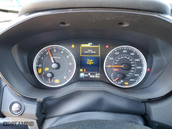 2020 Subaru Ascent with VIN 4S4WMAAD0L3400273, listed as a Copart auction lot 75392264 with 58,518 mi miles and Salvage Title. Bid and sale history available at carsss.com. Image 9.