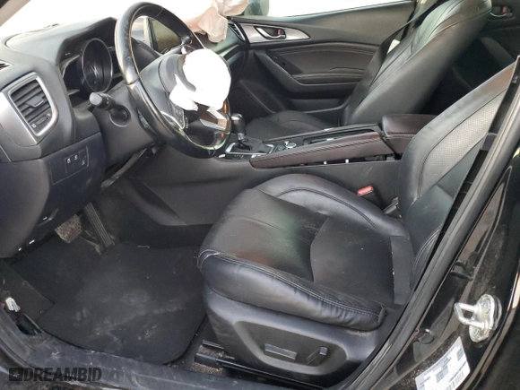 2017 Mazda Mazda3 4-Door Grand Touring with VIN 3MZBN1W39HM132956, listed as a Copart auction lot 86785284 with 0 mi miles and Salvage Title. Bid and sale history available at carsss.com. Image 7.