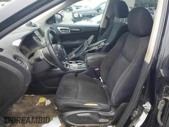 2016 Nissan Pathfinder SV with VIN 5N1AR2MM9GC645513, listed as a Copart auction lot 59592645 with 219,926 mi miles and Salvage title. Bid and sale history available at DreamBid. Image 7.