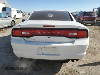 2014 Dodge Charger Police with VIN 2C3CDXAG8EH289481, listed as a Copart auction lot 86189534 with 179,755 mi miles and Salvage Title. Bid and sale history available at DreamBid. Image 6.