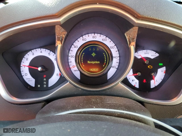 2012 Cadillac SRX Premium Collection with VIN 3GYFNCE36CS576845, listed as a Copart auction lot 46404155 with 142,537 mi miles and Salvage Title. Bid and sale history available at carsss.com. Image 9.