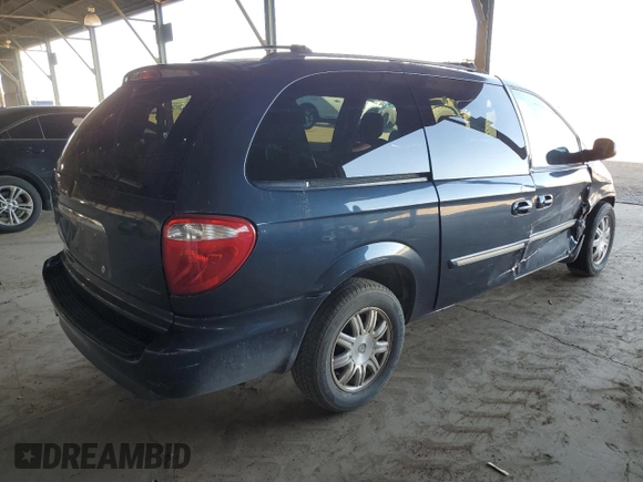 2007 Chrysler Town & Country LWB Touring with VIN 2A4GP54L67R236240, listed as a Copart auction lot 54206765 with 188,433 mi miles and Salvage Title. Bid and sale history available at carsss.com. Image 3.