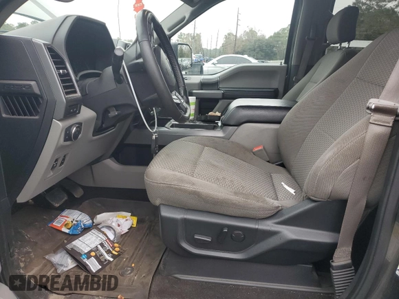 2019 Ford F-150 XL with VIN 1FTEW1CPXKFC39882, listed as a Copart auction lot 88244115 with 129,057 mi miles and Salvage Title. Bid and sale history available at carsss.com. Image 7.