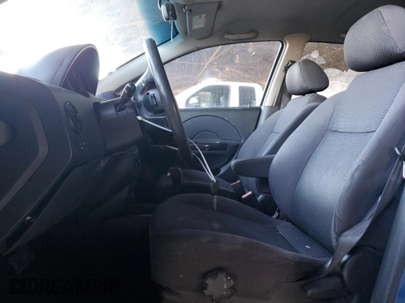 2008 Chevrolet Aveo LS with VIN KL1TD66638B019522, listed as a Copart auction lot 78677024 with 141,202 mi miles and Salvage Title. Bid and sale history available at DreamBid. Image 7.