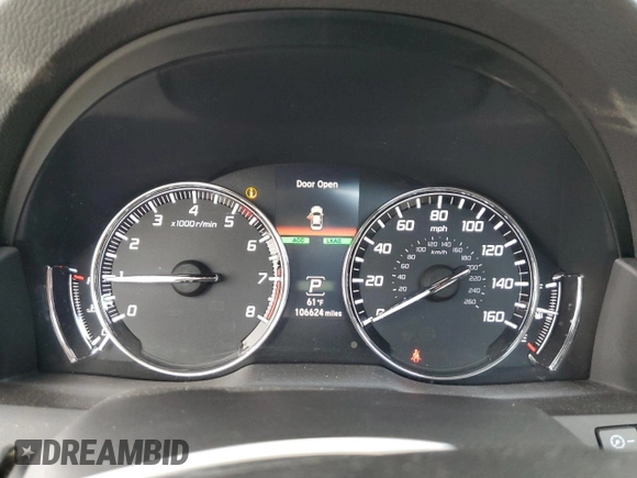 2016 Acura RLX Technology z VIN JH4KC1F55GC001581, wystawiony jako Copart lot #51944615 z przebiegiem 106 624 mil mil oraz Szkoda całkowita • Salvage title. Historia ofert i sprzedaży dostępna na DreamBid. Obrazek 9.