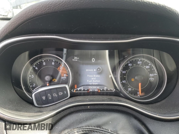 2019 Jeep Cherokee Limited with VIN 1C4PJLDX8KD313071, listed as a Copart auction lot 57780165 with 106,344 mi miles and Clean title. Bid and sale history available at DreamBid. Image 9.