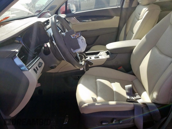 2024 Cadillac XT6 FWD Premium Luxury with VIN 1GYKPCRS6RZ715118, listed as a Copart auction lot 50512905 with 11,563 mi miles and Salvage Title. Bid and sale history available at carsss.com. Image 7.