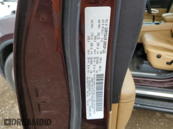 2012 Dodge Durango Citadel с VIN 1C4RDJEG5CC264910, выставлен на аукционе Copart как лот 61461145 с пробегом 162 010 миль миль и Списание • Salvage title. История ставок и продаж доступна на DreamBid. Изображение 13.