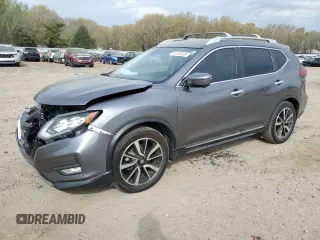 2019 Nissan Rogue SL with VIN 5N1AT2MT9KC777818, listed as a Copart auction lot 51148915 with 54,371 mi miles and Salvage Title. Bid and sale history available at DreamBid. Image 1.