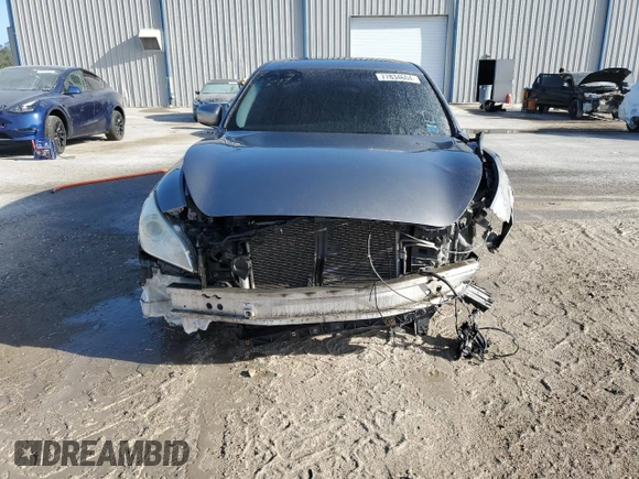 2012 Infiniti M37 with VIN JN1BY1AR3CM393920, listed as a Copart auction lot 77834604 with 133,730 mi miles and Non Repairable. Bid and sale history available at carsss.com. Image 5.