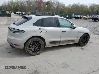 2020 Porsche Macan GTS with VIN WP1AG2A59LLB55606, listed as a Copart auction lot 54704855 with 86,786 mi miles and Salvage Title. Bid and sale history available at DreamBid. Image 3.