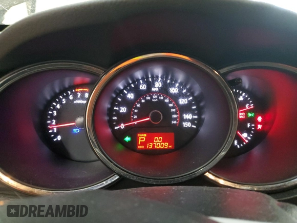 2012 Kia Sorento EX with VIN 5XYKUDA29CG234253, listed as a Copart auction lot 46803895 with 137,009 mi miles and Salvage Title. Bid and sale history available at carsss.com. Image 9.