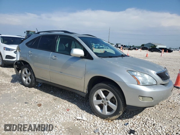 2006 Lexus RX 330 with VIN 2T2GA31U96C043857, listed as a Copart auction lot 55402415 with Not provided miles and Salvage title. Bid and sale history available at DreamBid. Image 4.
