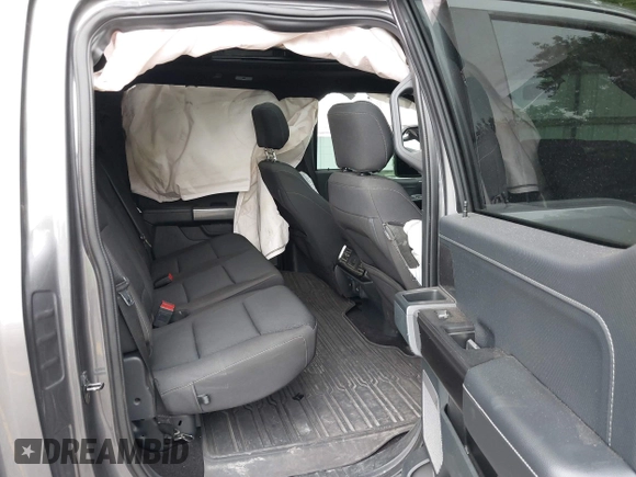2021 Ford F-150 XL with VIN 1FTFW1E58MFA37383, listed as a IAAI auction lot 42396331 with 149,965 mi miles and . Bid and sale history available at DreamBid. Image 8.