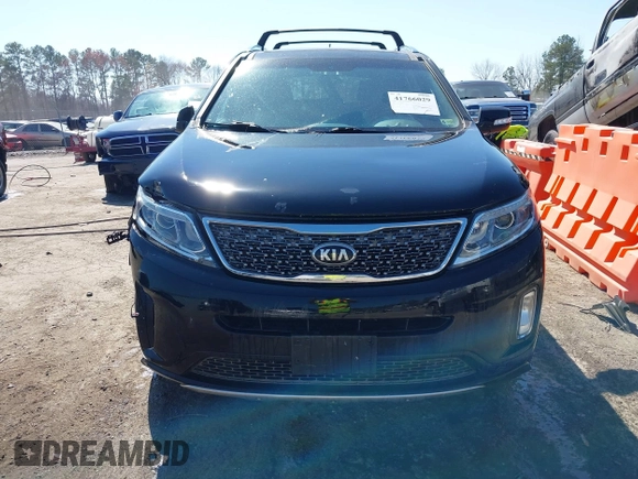 2014 Kia Sorento SX Limited with VIN 5XYKWDA74EG548613, listed as a IAAI auction lot 41766029 with 155,467 mi miles. Bid and sale history available at carsss.com. Image 12.