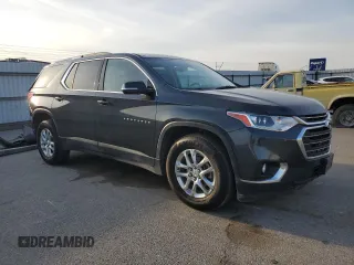 2018 Chevrolet Traverse LT Cloth with VIN 1GNERGKW7JJ231504, listed as a Copart auction lot 54776515 with 122,938 mi miles and Salvage Title. Bid and sale history available at carsss.com. Image 4.