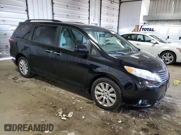2015 Toyota Sienna Ltd with VIN 5TDDK3DC0FS102454, listed as a Copart auction lot 50228365 with 99,930 mi miles and Clean Title. Bid and sale history available at carsss.com. Image 4.