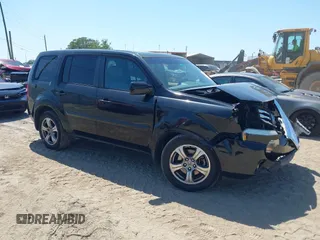 2015 Honda Pilot EX-L z VIN 5FNYF3H55FB010570, wystawiony jako IAAI lot #42291230 z przebiegiem 191 271 mil mil oraz . Historia ofert i sprzedaży dostępna na DreamBid. Obrazek 1.
