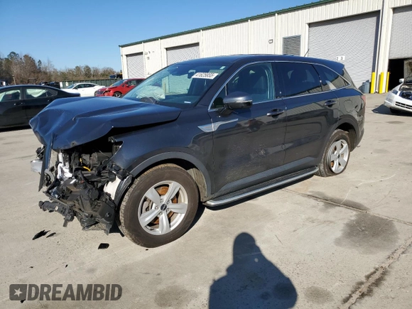 2022 Kia Sorento LX with VIN 5XYRG4LC8NG146129, listed as a Copart auction lot 41625855 with 59,461 mi miles and Salvage Title. Bid and sale history available at carsss.com. Image 1.