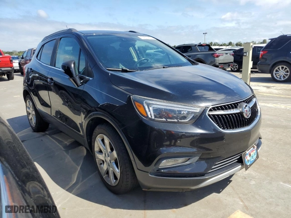 2017 Buick Encore Premium with VIN KL4CJDSB2HB208035, listed as a Copart auction lot 74014404 with 0 mi miles and Salvage Title. Bid and sale history available at carsss.com. Image 4.