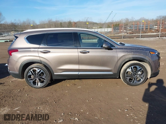 2019 Hyundai Santa Fe Ultimate with VIN 5NMS53AA3KH026730, listed as a IAAI auction lot 41432797 with 23,573 mi miles. Bid and sale history available at carsss.com. Image 13.