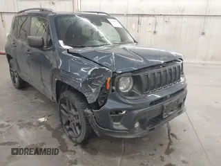 2021 Jeep Renegade Latitude with VIN ZACNJDB15MPM73647, listed as a IAAI auction lot 41334134 with 60,033 mi miles and . Bid and sale history available at DreamBid. Image 6.