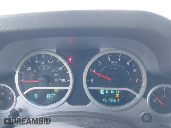 2008 Jeep Wrangler Unlimited Rubicon с VIN 1J4GA69178L631116, выставлен на аукционе IAAI как лот 42535124 с пробегом 151 551 миль миль и . История ставок и продаж доступна на DreamBid. Изображение 7.