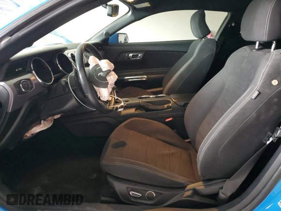 2017 Ford Mustang EcoBoost with VIN 1FA6P8THXH5256771, listed as a Copart auction lot 87686885 with 102,657 mi miles and Salvage title. Bid and sale history available at DreamBid. Image 7.