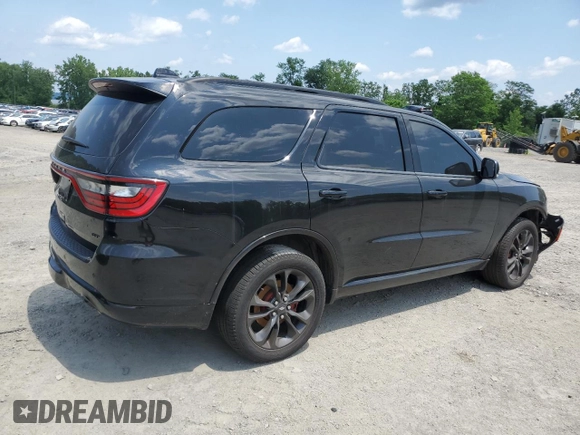 2023 Dodge Durango GT z VIN 1C4RDJDG9PC668381, wystawiony jako Copart lot #61684265 z przebiegiem Nie podano mil oraz Szkoda całkowita • Salvage title. Historia ofert i sprzedaży dostępna na DreamBid. Obrazek 3.