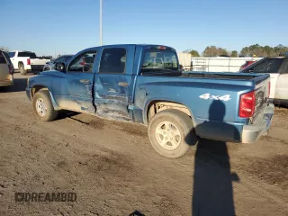 2006 Dodge Dakota SLT with VIN 1D7HW48NX6S503384, listed as a Copart auction lot 46328955 with 89,505 mi miles and Salvage Title. Bid and sale history available at carsss.com. Image 2.