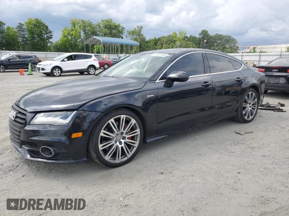 2012 Audi A7 Prestige with VIN WAU2GAFC6CN140635, listed as a Copart auction lot 61007245 with 156,190 mi miles and Clean title. Bid and sale history available at DreamBid. Image 1.