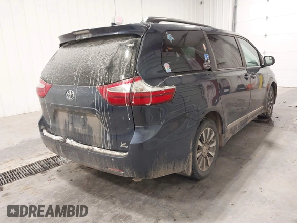 2018 Toyota Sienna LE with VIN 5TDJZ3DC3JS206783, listed as a IAAI auction lot 41597760 with 138,190 mi miles and . Bid and sale history available at DreamBid. Image 4.