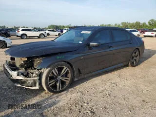 2017 BMW 7 Series 750i z VIN WBA7F0C32HGM22225, wystawiony jako Copart lot #55648685 z przebiegiem 48 340 mil mil oraz Szkoda całkowita • Salvage title. Historia ofert i sprzedaży dostępna na DreamBid. Obrazek 1.