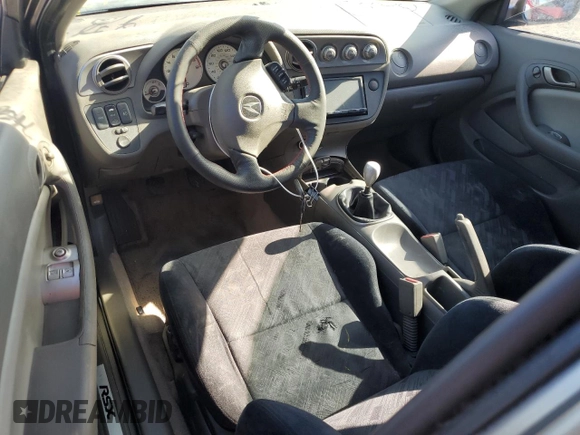 2002 Acura RSX Type S with VIN JH4DC53052C026529, listed as a Copart auction lot 76196964 with 0 mi miles and Salvage Title. Bid and sale history available at carsss.com. Image 8.