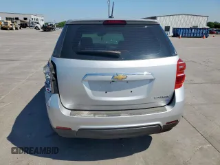 2016 Chevrolet Equinox LS with VIN 2GNALBEK3G1181926, listed as a Copart auction lot 54145935 with 138,385 mi miles and Salvage Title. Bid and sale history available at carsss.com. Image 6.