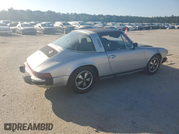 1975 Porsche 911 with VIN 9115210875, listed as a Copart auction lot 53238675 with 79,430 mi miles and Salvage title. Bid and sale history available at DreamBid. Image 3.