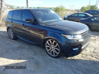 2016 Land Rover Range Rover Sport Autobiography z VIN SALWV2EF5GA588009, wystawiony jako IAAI lot #41418509 z przebiegiem 86 051 mil mil oraz . Historia ofert i sprzedaży dostępna na DreamBid. Obrazek 1.