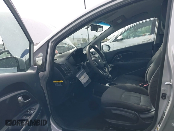 2016 Kia Rio LX with VIN KNADM5A36G6646238, listed as a IAAI auction lot 41748617 with 129,243 mi miles. Bid and sale history available at carsss.com. Image 5.