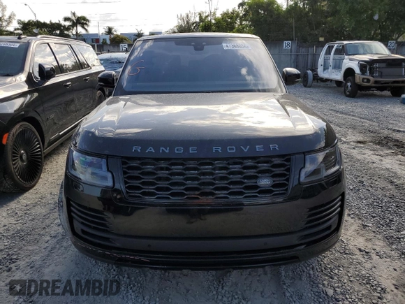 2021 Land Rover Range Rover z VIN SALGR2SU8MA419271, wystawiony jako Copart lot #47368034 z przebiegiem 48 339 mil mil oraz Szkoda całkowita • Salvage title. Historia ofert i sprzedaży dostępna na DreamBid. Obrazek 5.