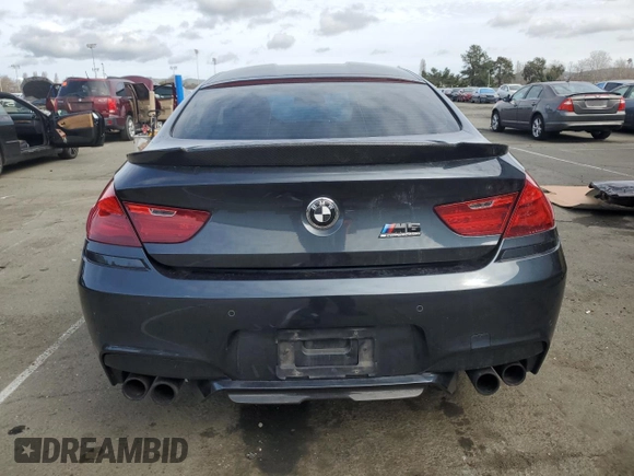2014 BMW M6 with VIN WBS6C9C56ED467395, listed as a Copart auction lot 45427405 with 91,506 mi miles and Salvage title. Bid and sale history available at DreamBid. Image 6.