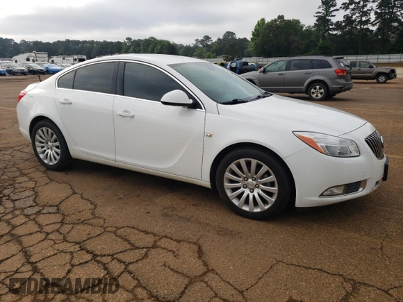 2011 Buick Regal CXL RL1 with VIN W04GN5EC2B1012822, listed as a Copart auction lot 54310025 with 163,855 mi miles and Clean Title. Bid and sale history available at carsss.com. Image 4.