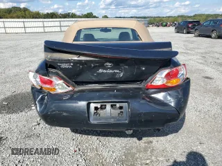 2002 Toyota Solara SE with VIN 2T1FF22P12C592550, listed as a Copart auction lot 74239934 with 221,988 mi miles and Salvage Title. Bid and sale history available at DreamBid. Image 6.