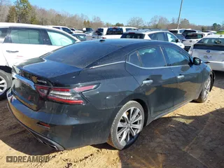 2019 Nissan Maxima S with VIN 1N4AA6AV4KC363424, listed as a IAAI auction lot 41415949 with 112,780 mi miles. Bid and sale history available at carsss.com. Image 4.