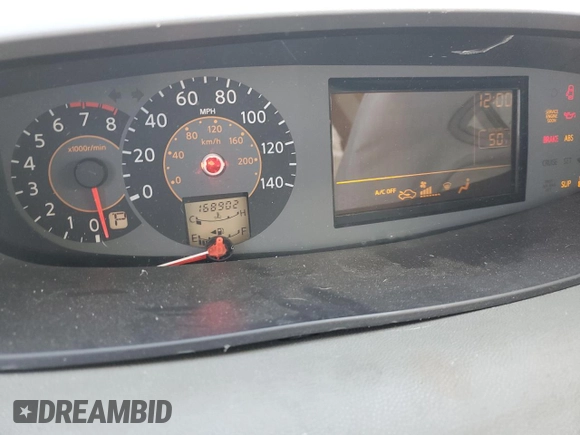 2006 Nissan Quest with VIN 5N1BV28U46N121053, listed as a Copart auction lot 82080434 with 168,902 mi miles and Salvage Title. Bid and sale history available at carsss.com. Image 9.