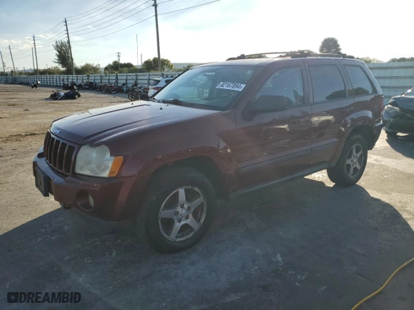 2007 Jeep Grand Cherokee Laredo with VIN 1J8GR48K07C649302, listed as a Copart auction lot 82167894 with 255,780 mi miles and Clean Title. Bid and sale history available at carsss.com. Image 1.